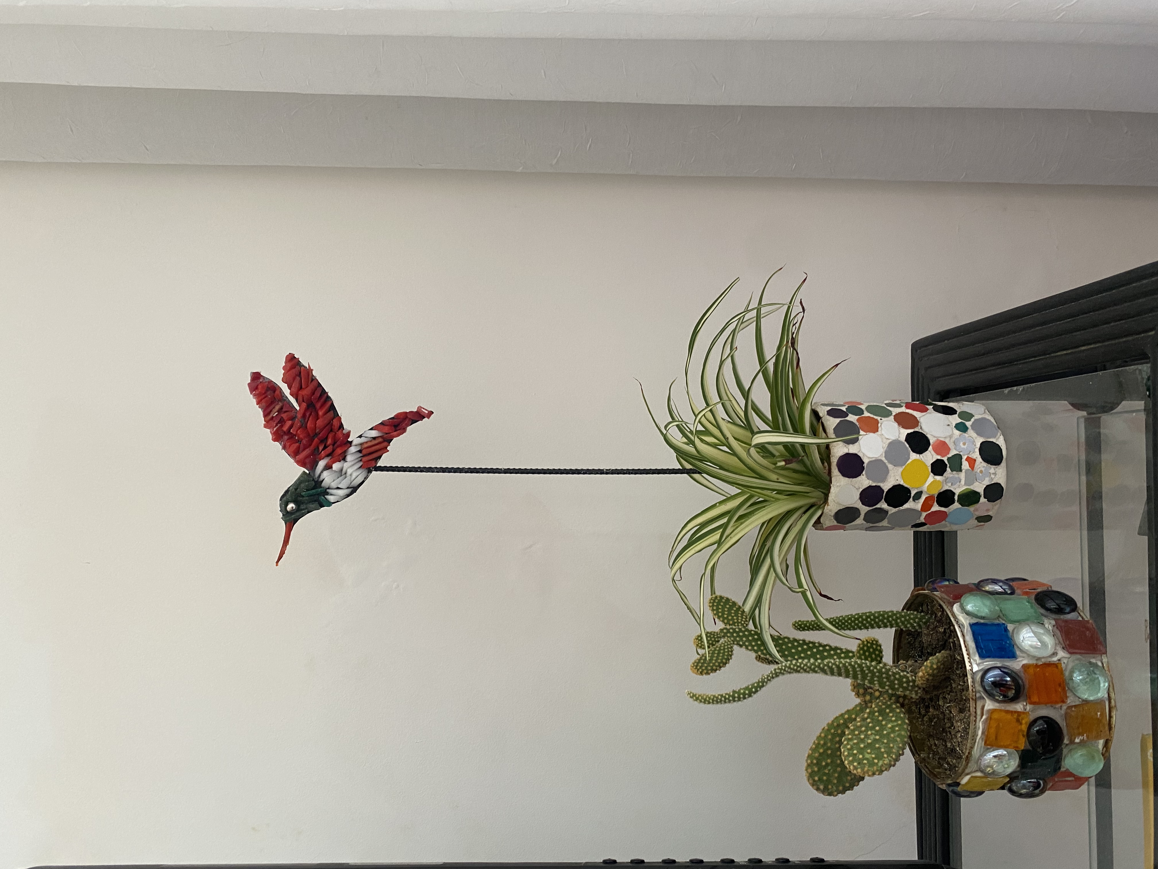 Tutores para jardín en mosaico